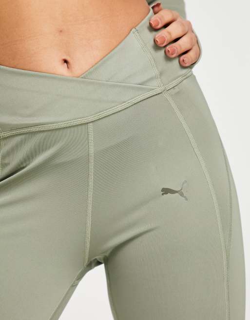 Puma Studio Granola sculpted leggings with v-waistband in muted