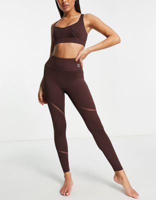 Yoga Capris With Mesh