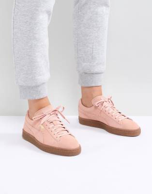 puma suede pink