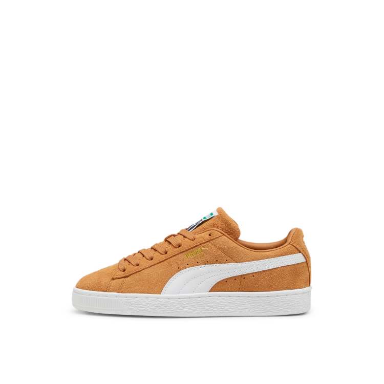 Puma Suede classic sneakers in caramel latte puma white