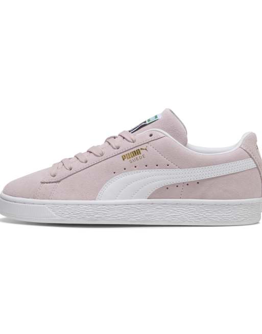 Puma Suede classic sneakers in pink, 3 of 4