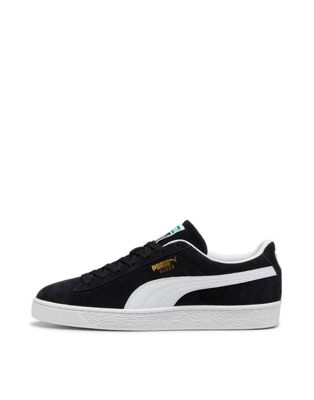  Suede classic sneakers in  black- white