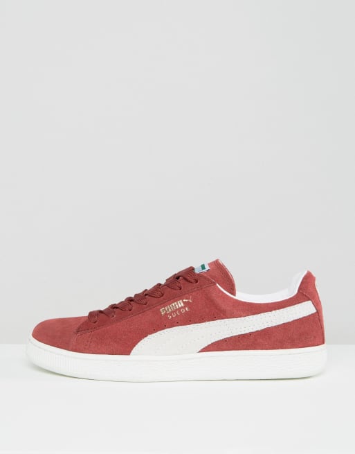 Puma suede best sale classic bordo