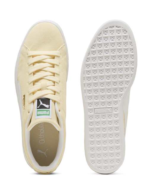 Puma Suede classic sneakers in yellow, 4 of 4