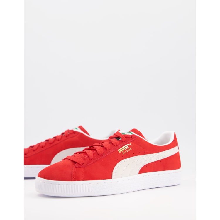 PUMA Suede Classic Sneakers rosse ASOS