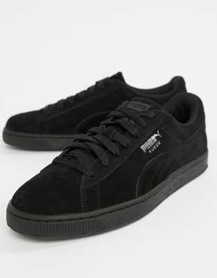 puma suede negras