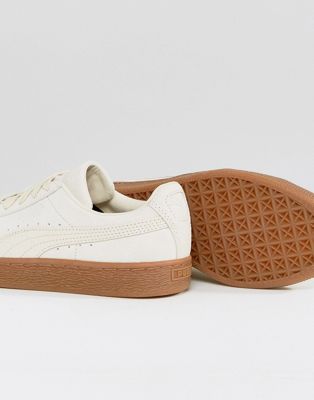Puma Suede Classic Trainers With Gum 