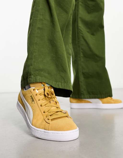 Puma suede store classic mustard