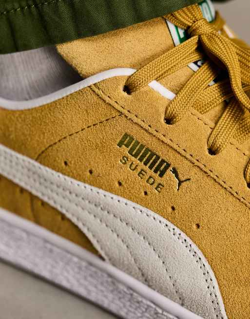 Puma suede cheap classic mustard