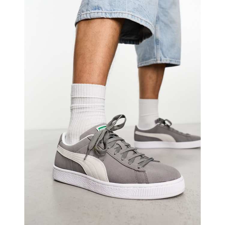 Puma suede top classic grey black