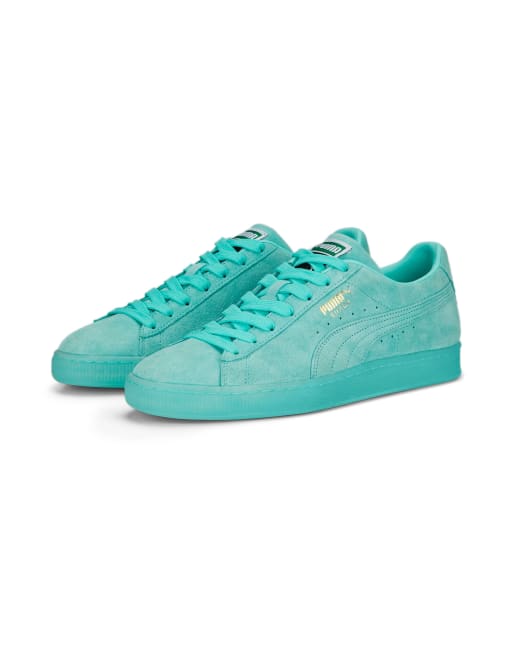 Puma Suede Classic XXI trainers in mint green