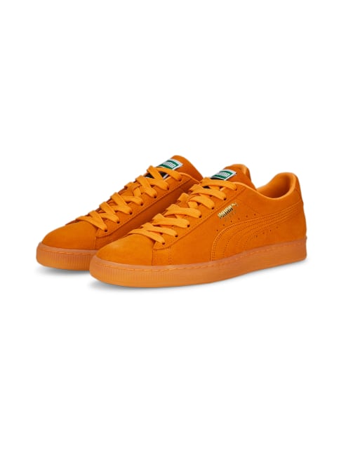 Orange puma outlet trainers