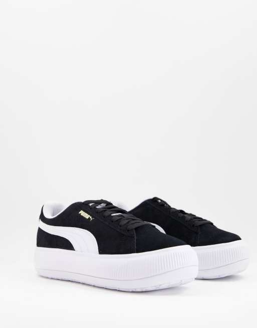 PUMA Suede Mayu Baskets a plateforme Noir ASOS