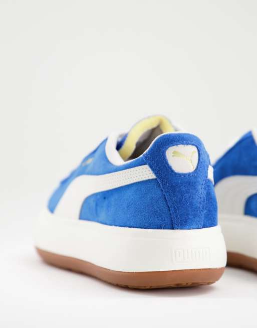 Blue hot sale platform pumas