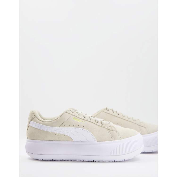 PUMA Suede Mayu sneakers in beige