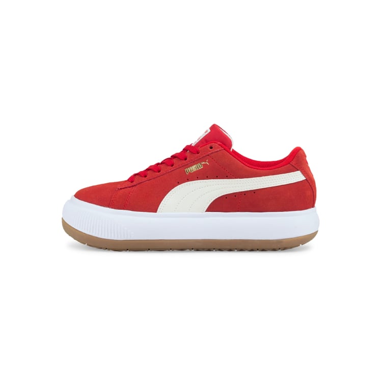 Puma suede classic plus red best sale