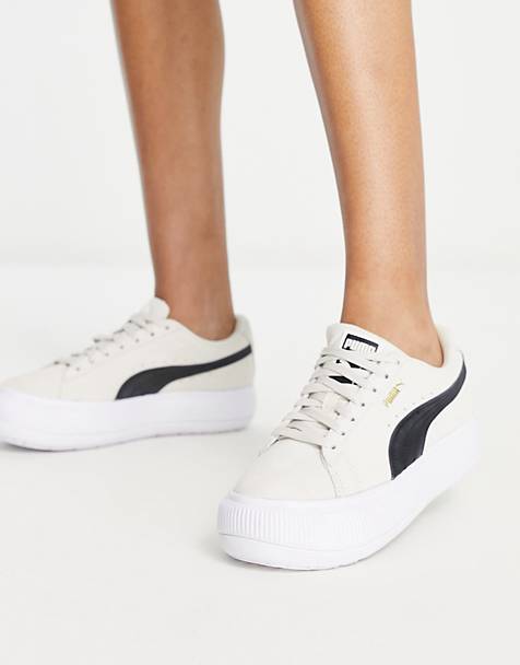 Puma Suede Mayu trainers in marshmallow