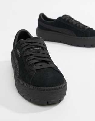 Puma Suede Platform Trace Animal Sneakers ASOS