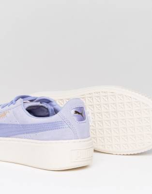 lilac puma trainers