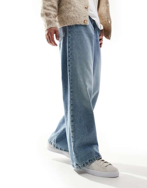 Puma suede trainers in off-white