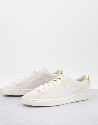 Puma Suede trainers in tonal off white - exclusive to ASOS