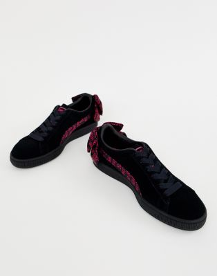 Puma Suede X Barbie Black Trainers ASOS