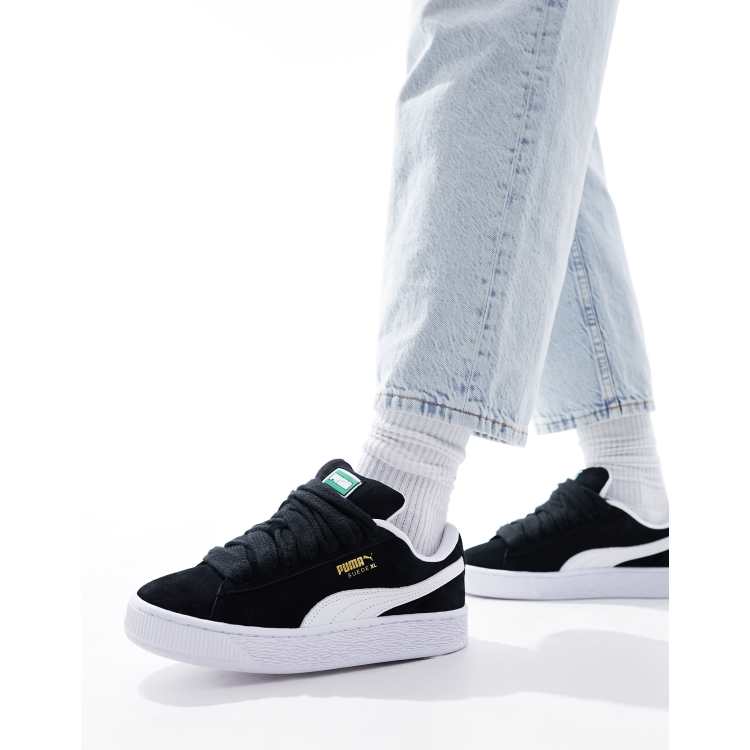 PUMA Suede XL Baskets Noir et blanc ASOS