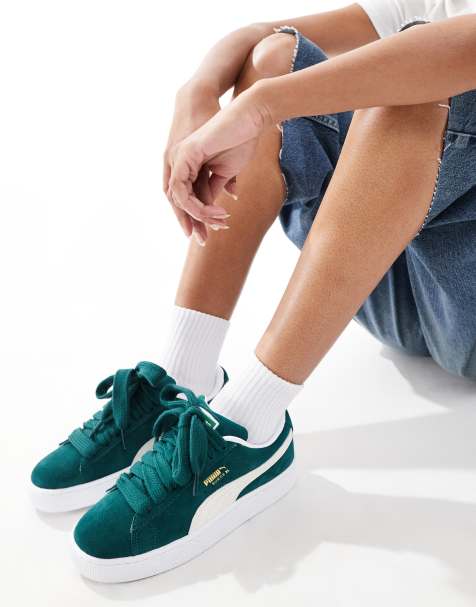 PUMA - Suede XL - Sneakers in groen - view 1