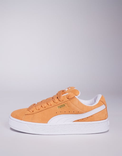 Puma mustard fashion trainers