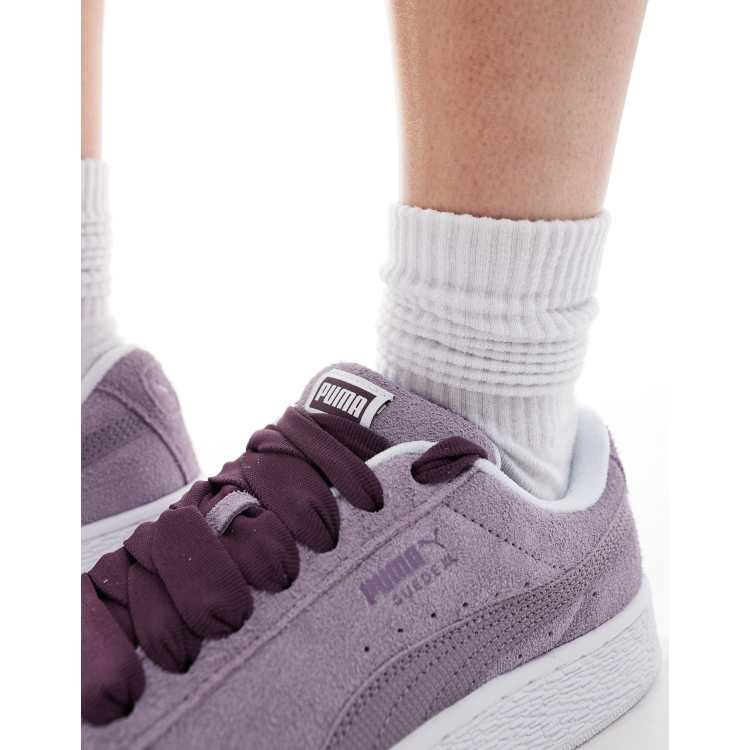 Puma orders suede diamond purple