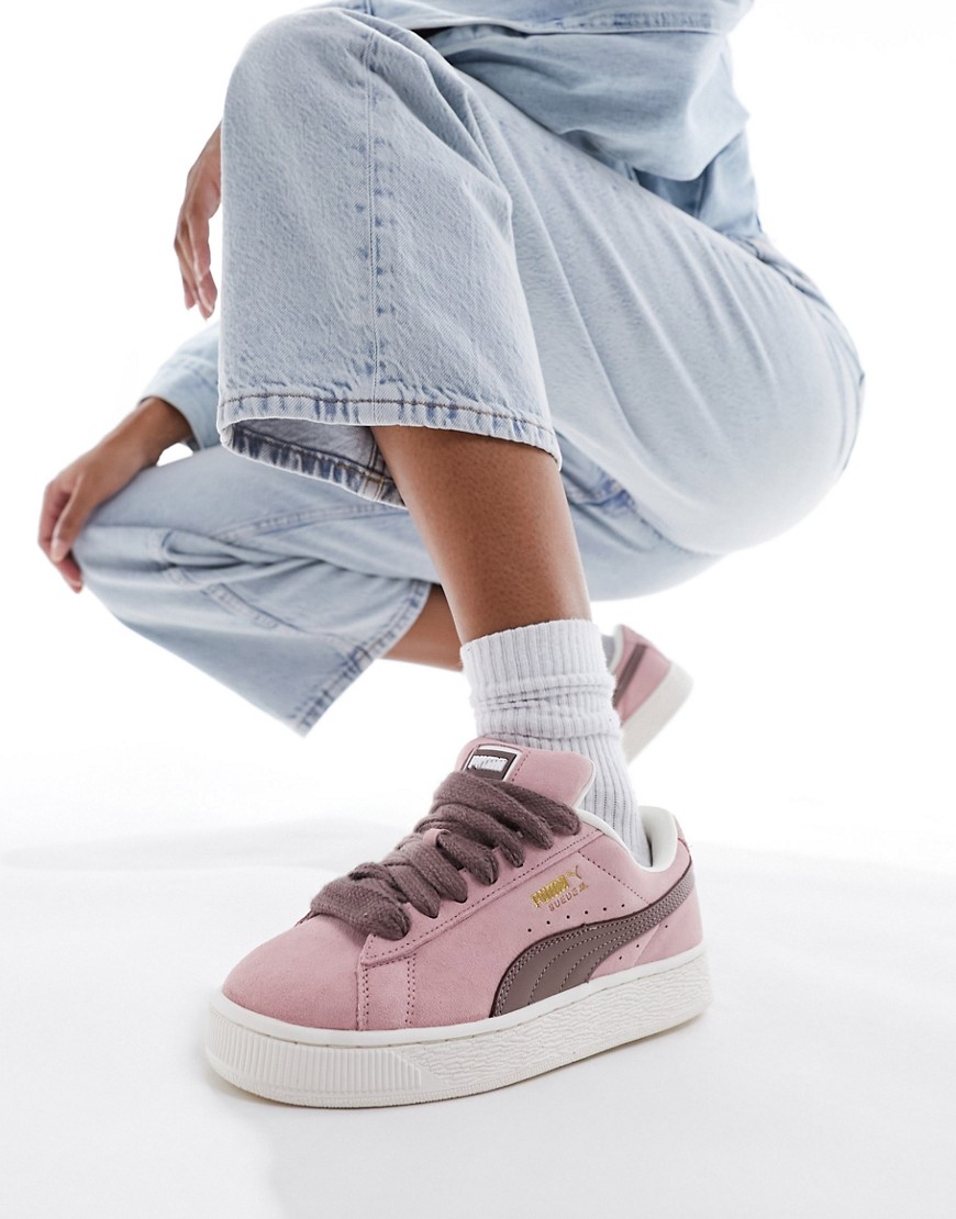 Puma Suede XL trainers in pink