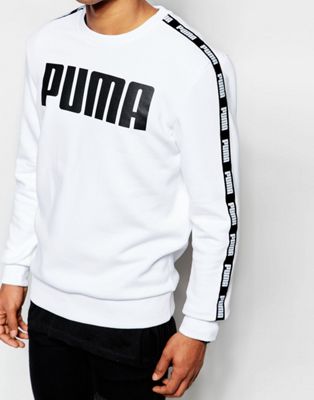 puma white sweatshirt