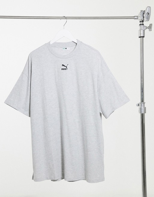 Puma t-shirt dress in grey