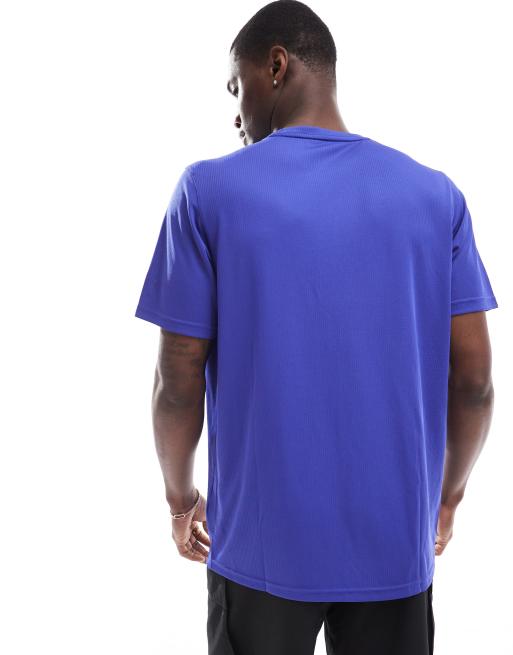 PUMA T shirt tecnica blu a maniche corte ASOS