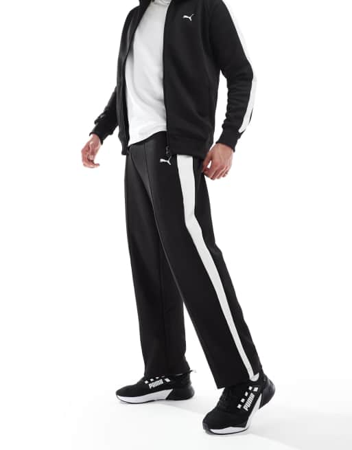 Puma T7 always on relaxed track pants in black, 3 of 4