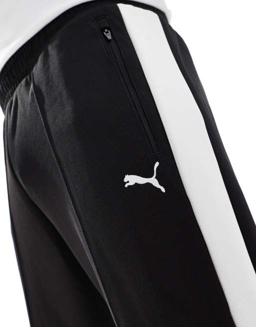 Puma T7 always on relaxed track pants in black, 4 of 4