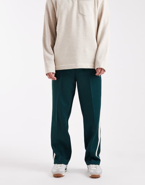 Puma T7 always on relaxed track pants in green - view 1