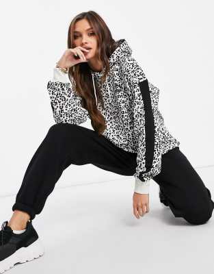 puma animal print hoodie