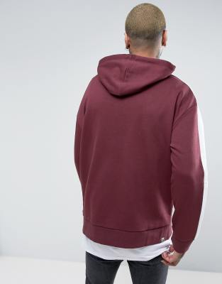 felpa rossa adidas uomo