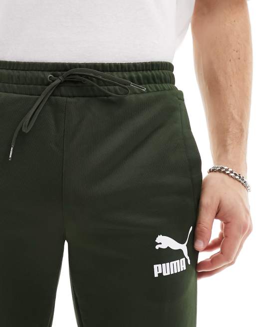 Puma T7 iconic track pants in myrtle | ASOS