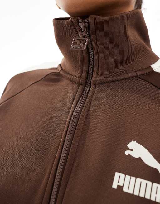 PUMA T7 Iconic Veste de survêtement Espresso ASOS