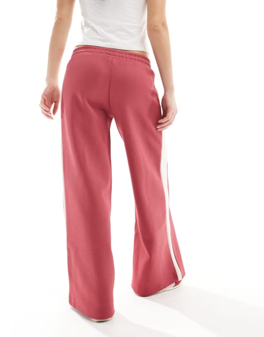 PUMA T7 low rise track pants in burgundy (part of a set), 2 of 5