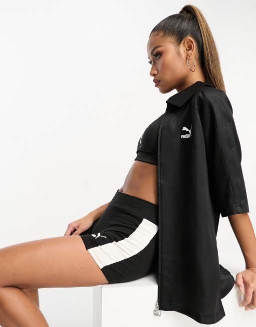 Puma T7 shirt in black