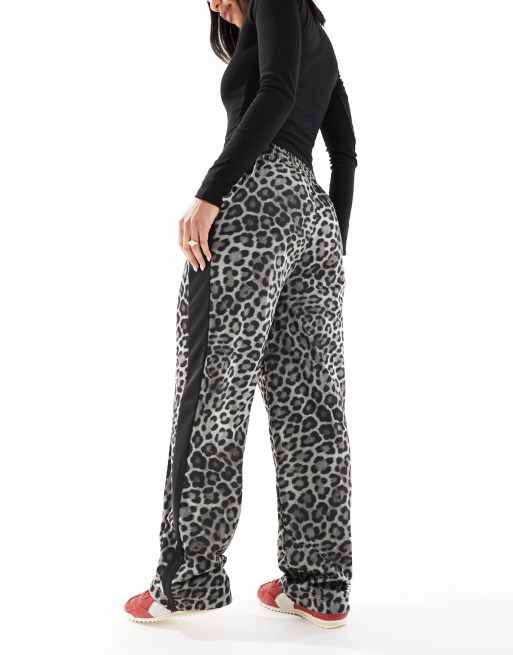 PUMA T7 straight leg pants in dark leopard print, 2 of 5