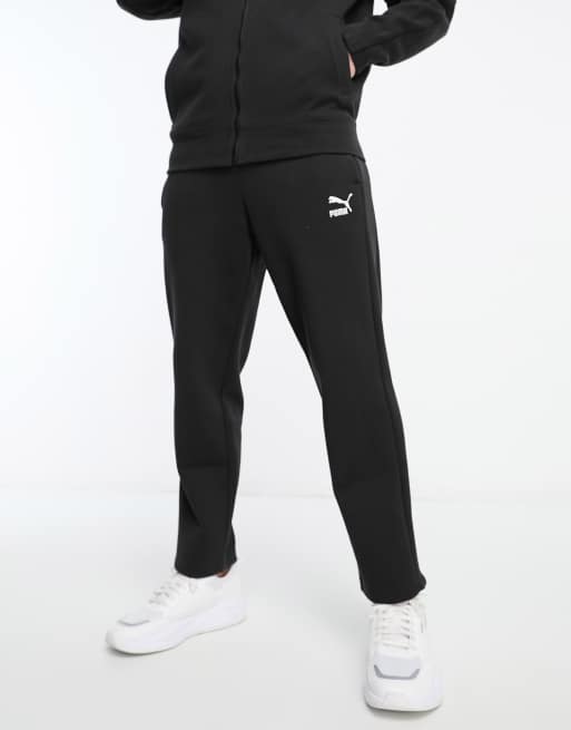 Puma T7 Track joggers in black