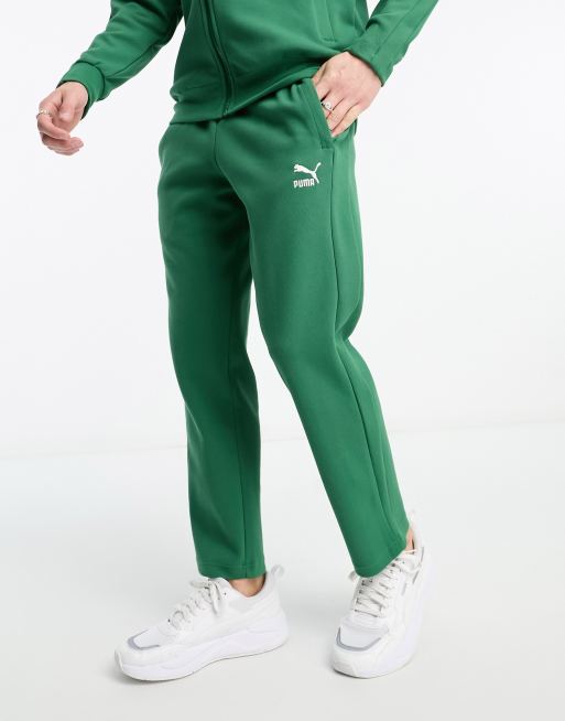 Puma cheap joggers green