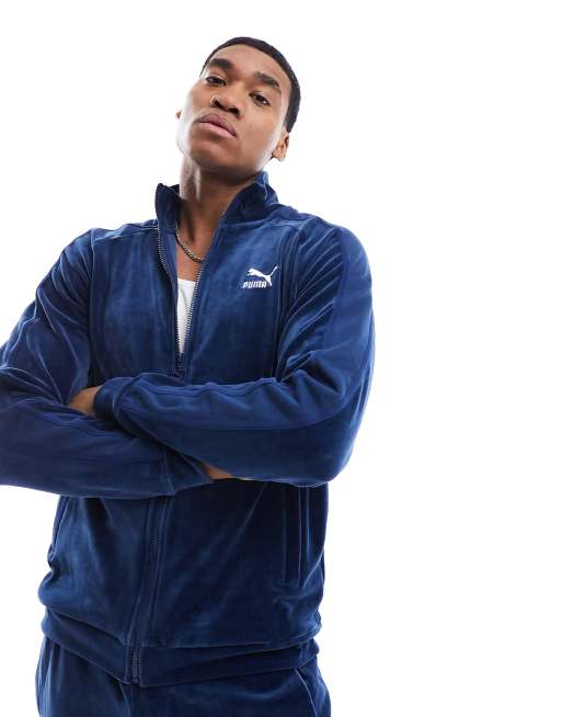 Blue puma clearance windbreaker