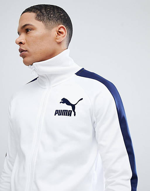 Puma – T7 – Weiße Vintage-Trainingsjacke, 57498506 | ASOS