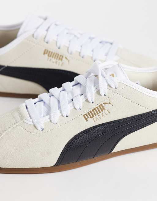 PUMA - Tackle - Zapatillas de deporte blanco hueso y negras, 3 de 5