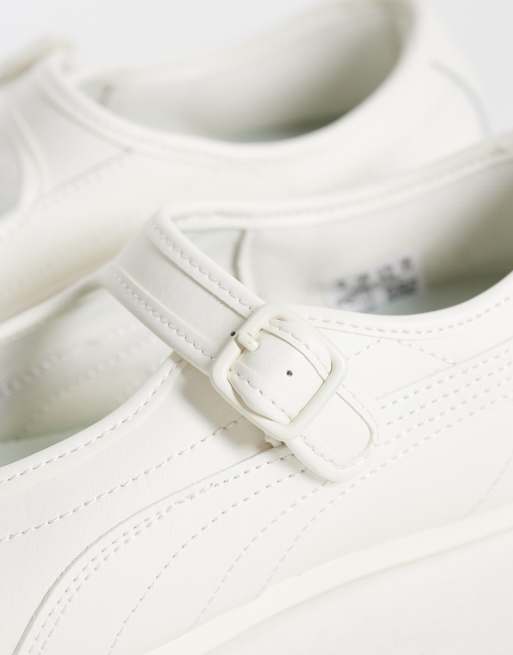 PUMA Tacklette Mary Jane in helemaal wit, 5 van 5